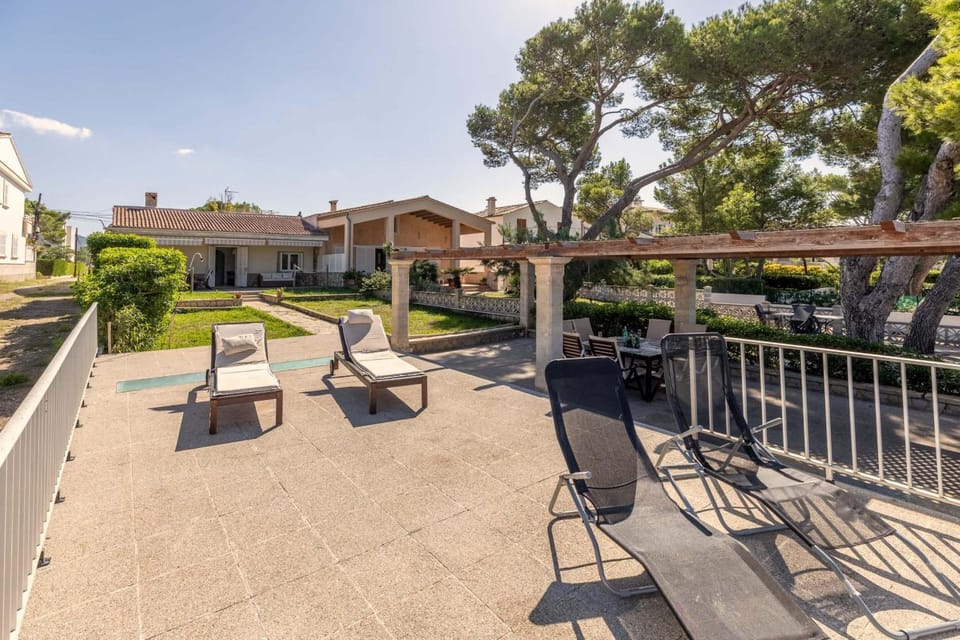 Property building, Garden, Balcony/Terrace, Other, Garden view, sunbed