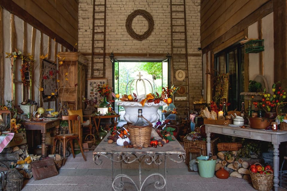 Garden, Decorative detail, Garden view