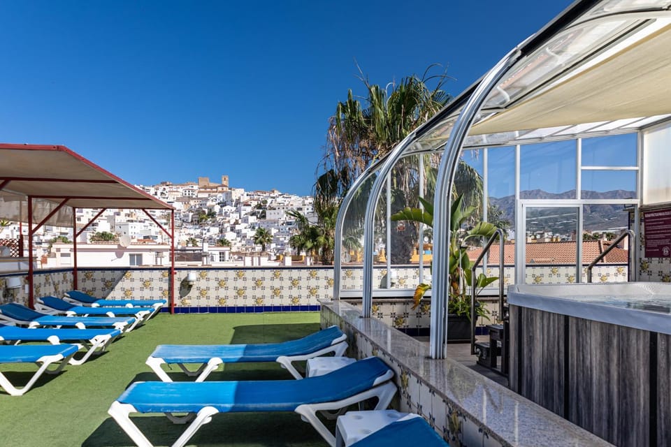 Hot Tub, Solarium, Balcony/Terrace, Spa and wellness centre/facilities, Area and facilities