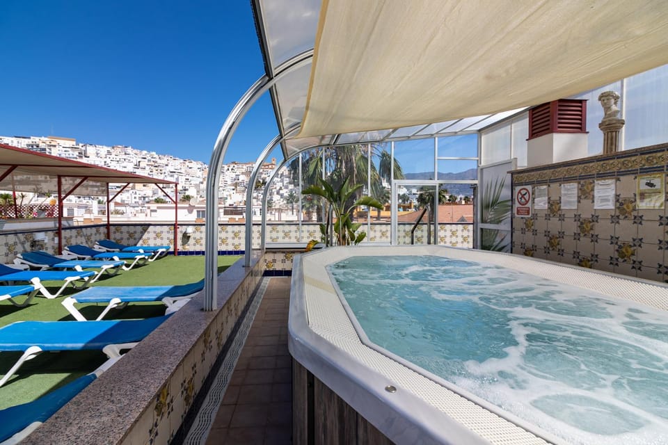 Hot Tub, Balcony/Terrace, Spa and wellness centre/facilities, Area and facilities
