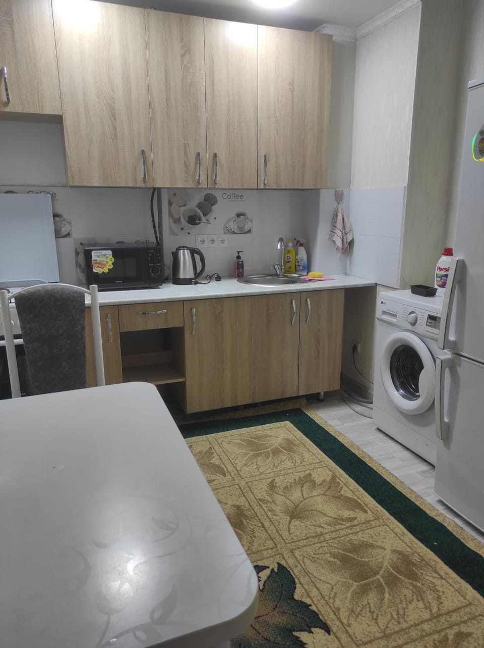 Светлая и уютная квартира в районе Vefa Apartment in Almaty Region, Kazakhstan
