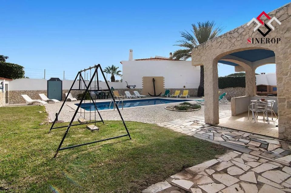 Children play ground, Pool view, Swimming pool, sunbed