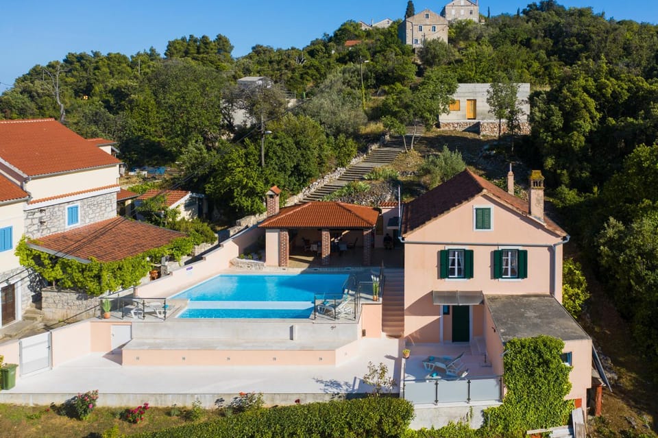 Bird's eye view, Swimming pool