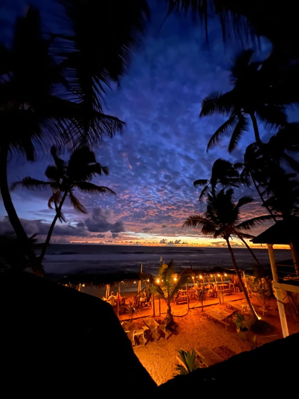 Night, Beach, Sunset