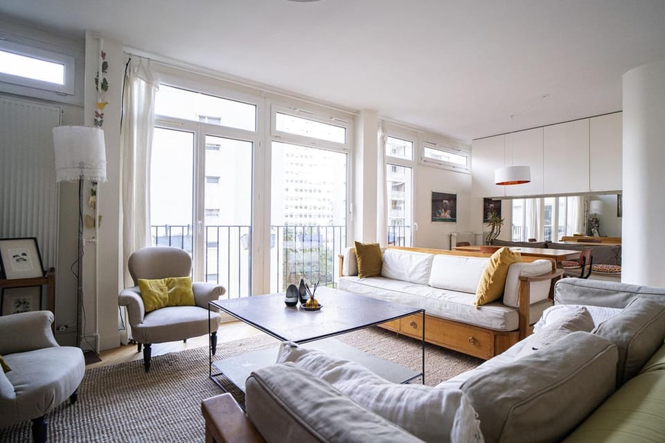 Spacious apartment with view of the Eiffel Tower Apartment in Paris