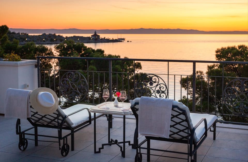 Balcony/Terrace, Sea view, Sunset