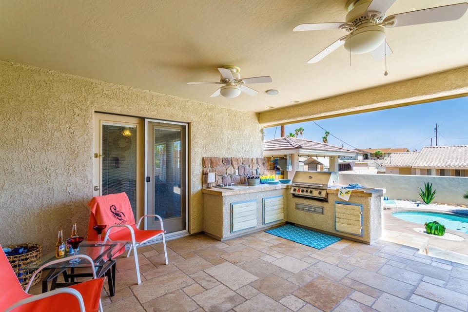 Rhythms of Tom Tom Sparkling Pool House in Lake Havasu City