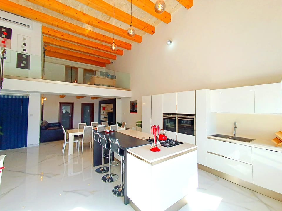 Beautiful large Sea Front Duplex Loft Apartment in Malta