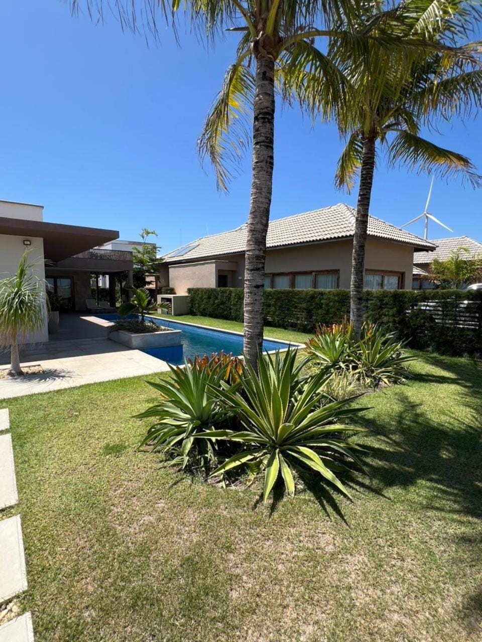 Property building, Garden, Garden view, Swimming pool