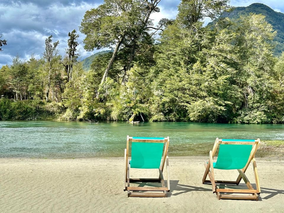 Alma Andina Luxury tent in Los Lagos, Chile