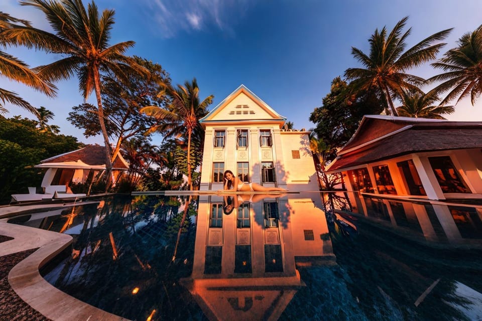 景兰王庭酒店Jing Land Palace Hotel Luang PrabangMount Phousi Sunset View Hotel Enjoy sunrise sunset with full views of Luang Prabang and the Mekong River Hotel in Luang Prabang
