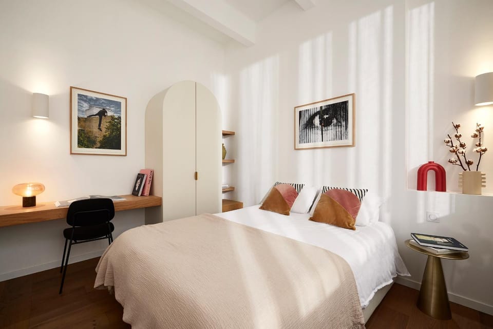 Bed, Bedroom, wardrobe
