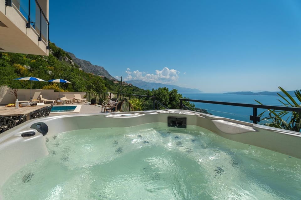 Day, Hot Tub, Sea view, sunbed