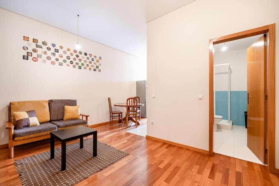 Bathroom, Living room