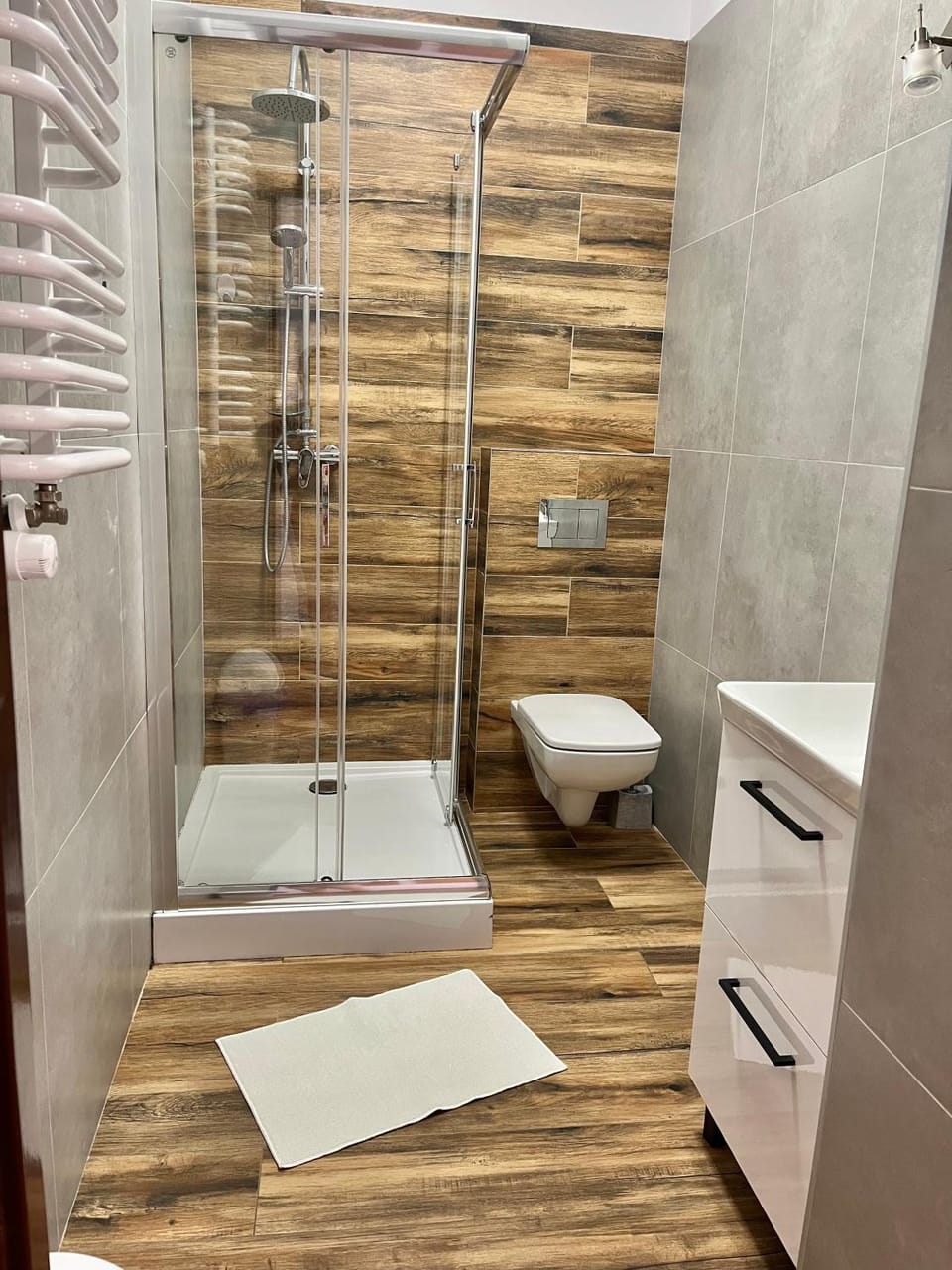 Shower, Toilet, Bathroom, towels