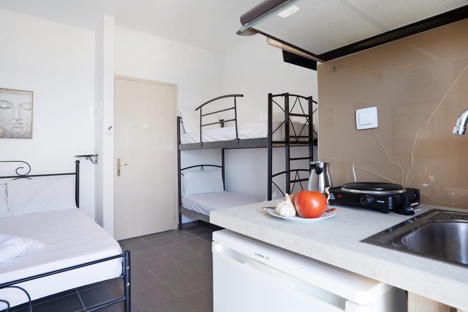 Property building, Living room, Bedroom