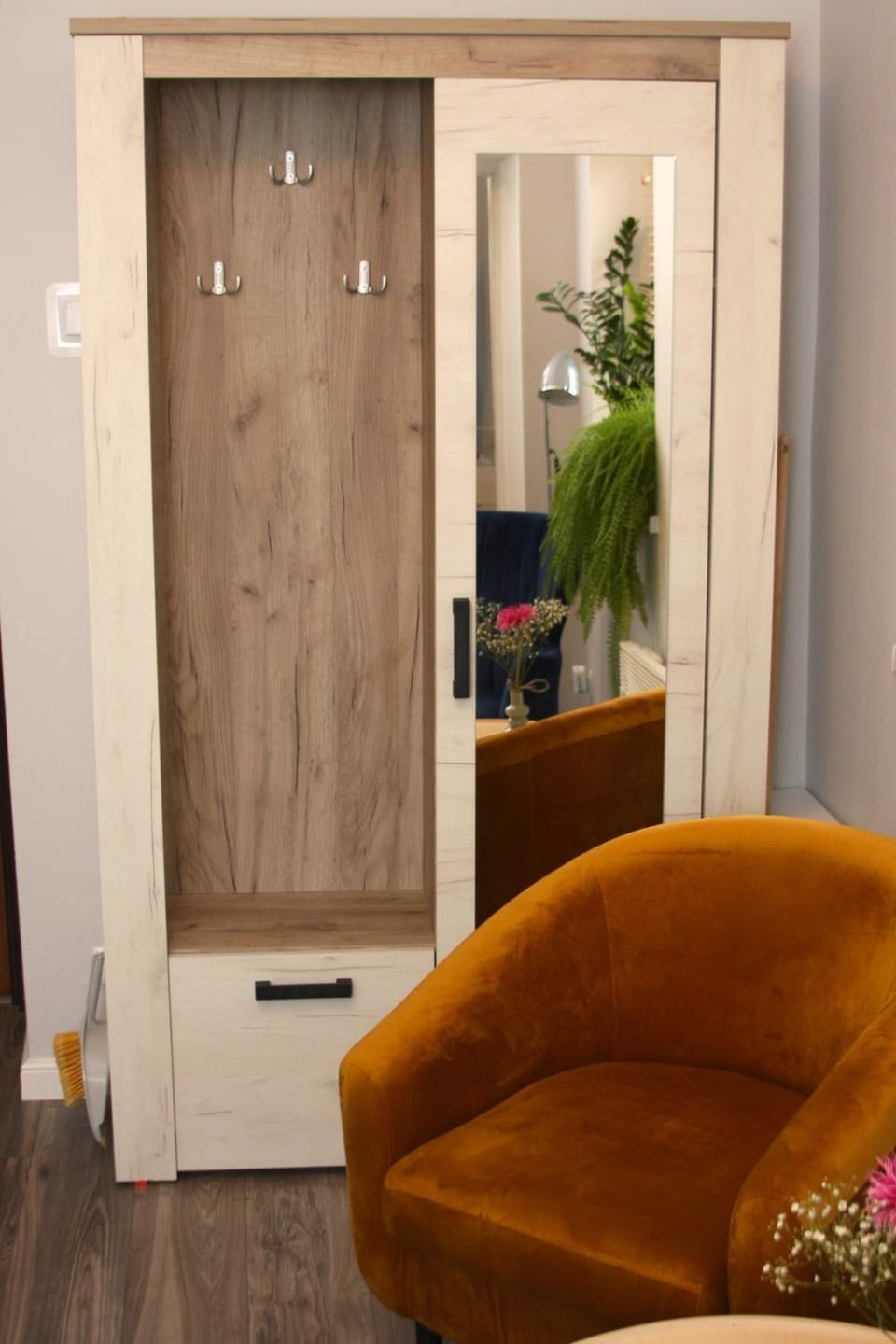 Living room, wardrobe