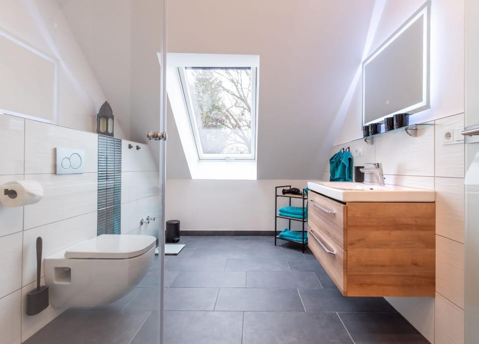 Shower, Toilet, Bathroom, towels
