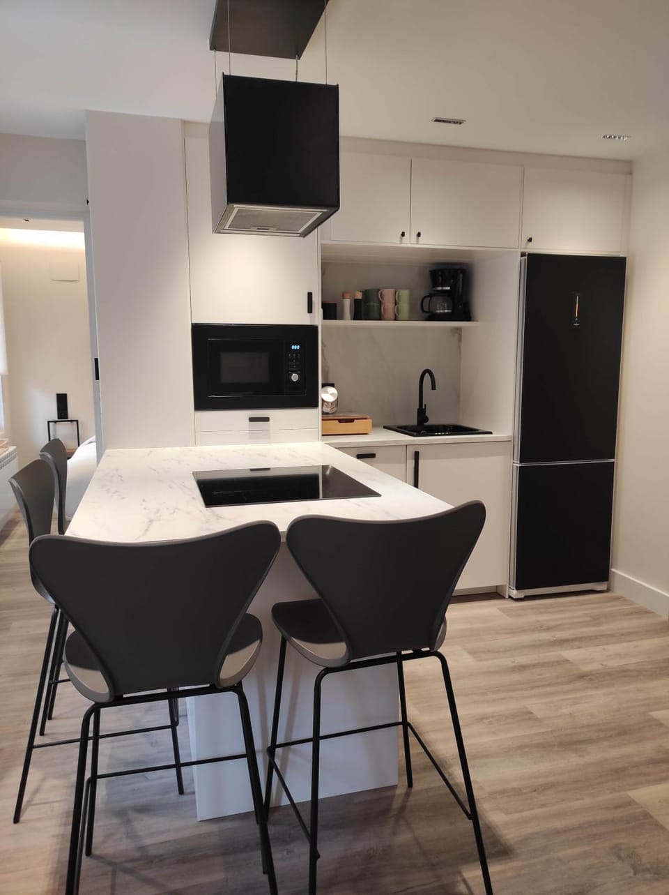 Kitchen or kitchenette, kitchen