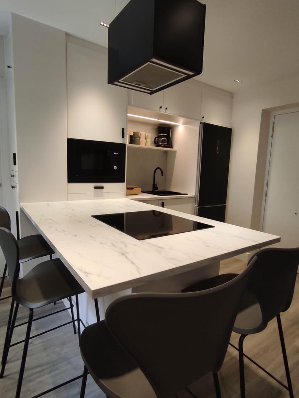 Kitchen or kitchenette, kitchen