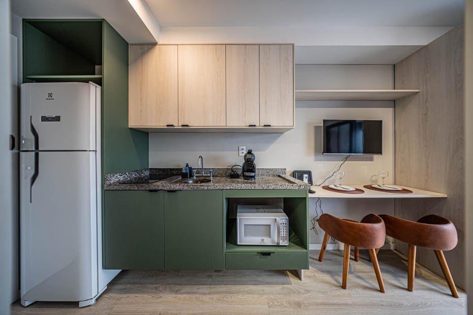 Studios modernos e completos ao lado da estação Vila Mariana Apartment in Sao Paulo City