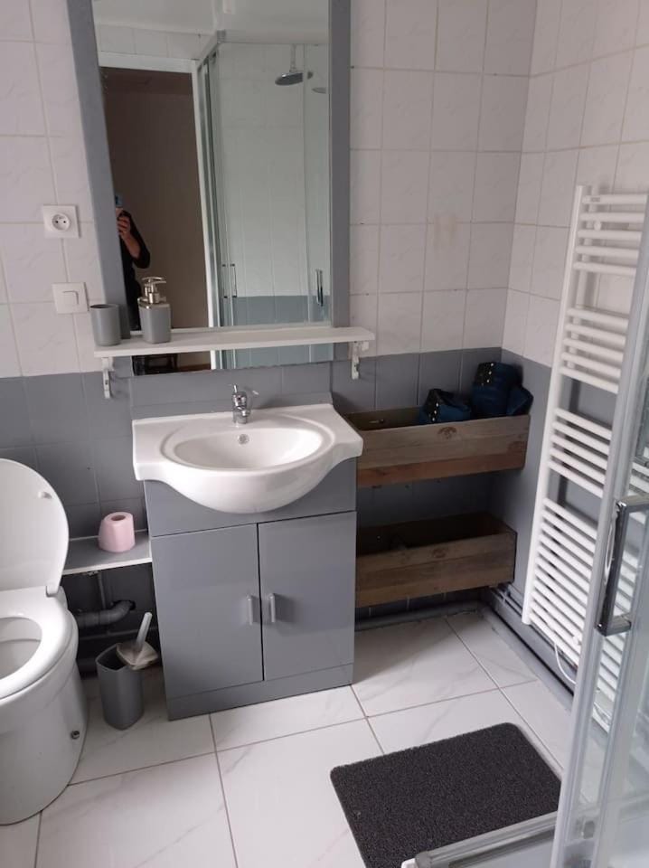 Shower, Toilet, Bathroom, towels