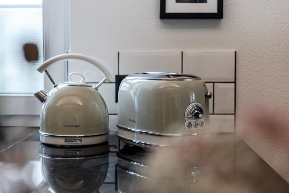 Coffee/tea facilities, Kitchen or kitchenette, toaster