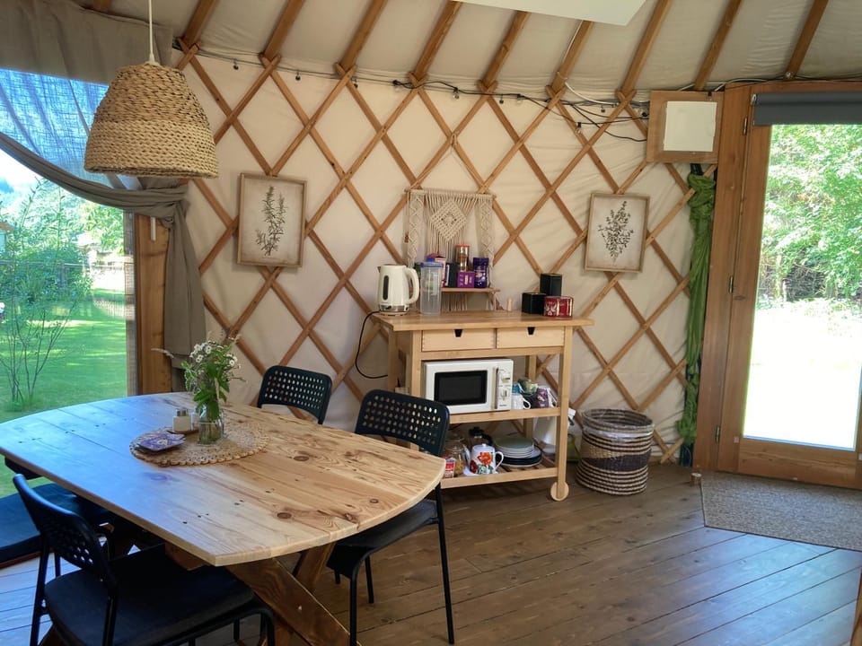 Aughavannagh Yurt Glamping Luxury tent in Wicklow, Co. Wicklow, Ireland