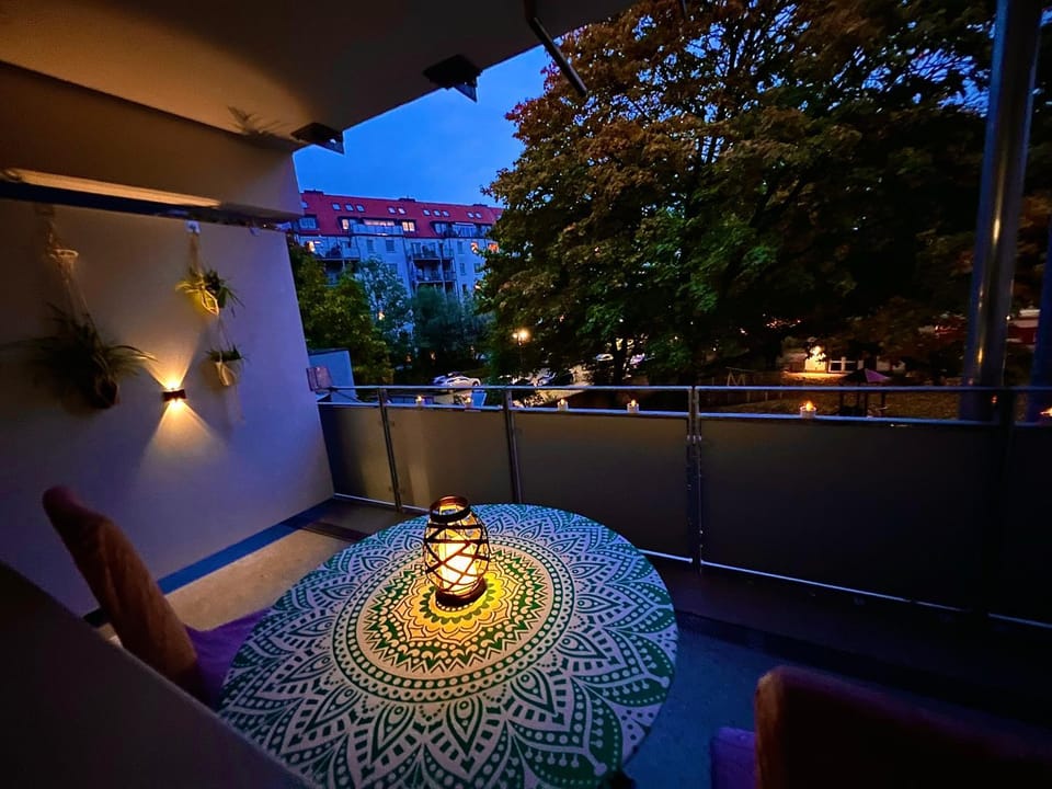 Patio, Night, View (from property/room), Balcony/Terrace, Seating area, Dining area