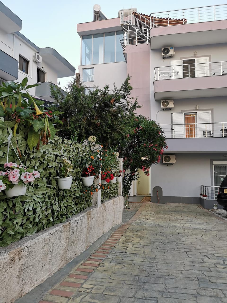 Property building, Garden