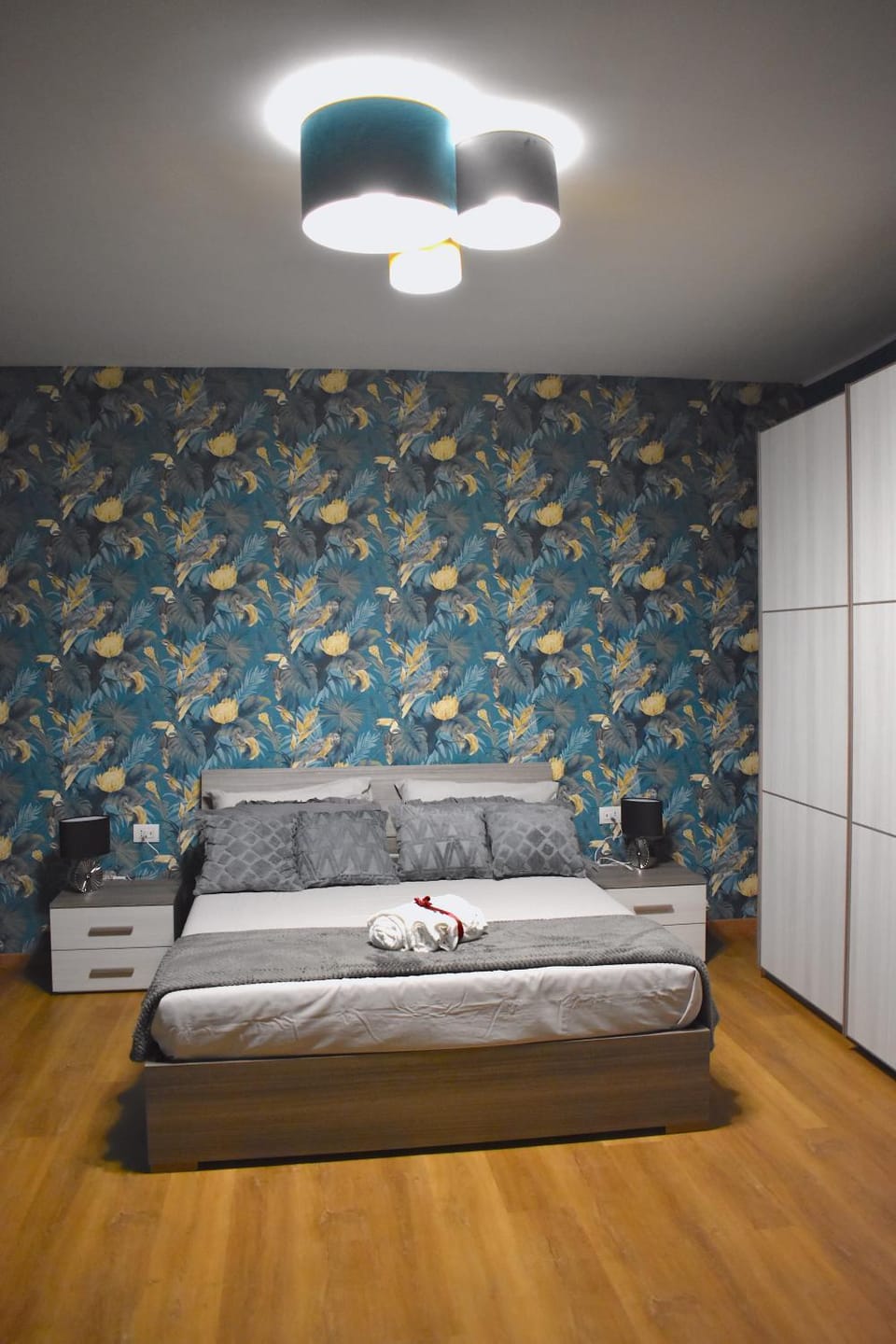 Bed, Bedroom, wardrobe
