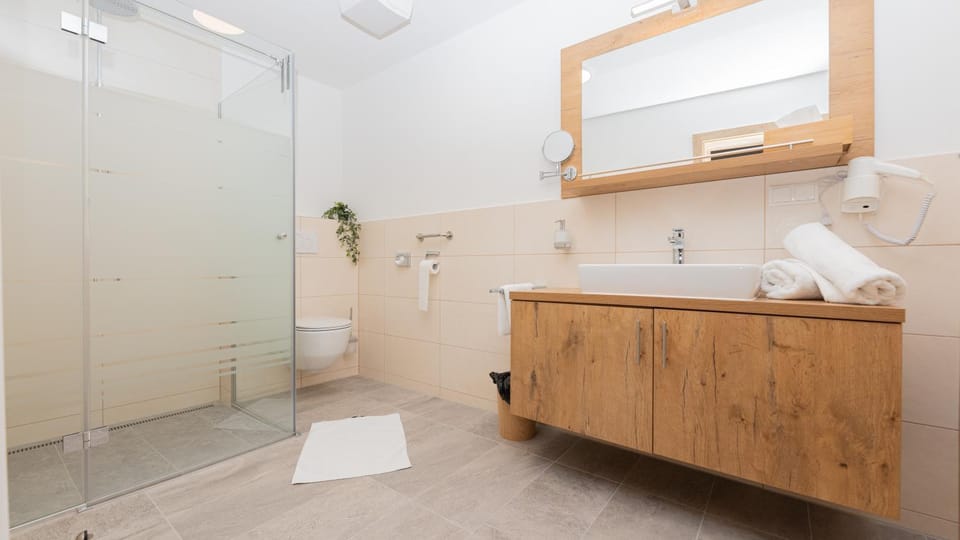 Shower, Toilet, Bathroom, towels