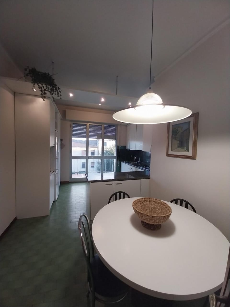 Living room, kitchen