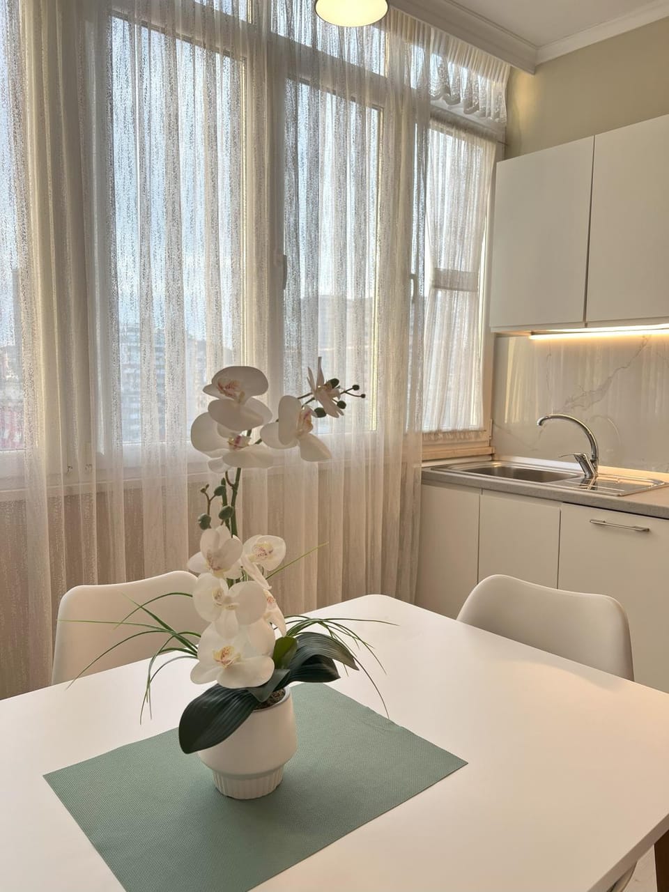 Kitchen or kitchenette, Dining area