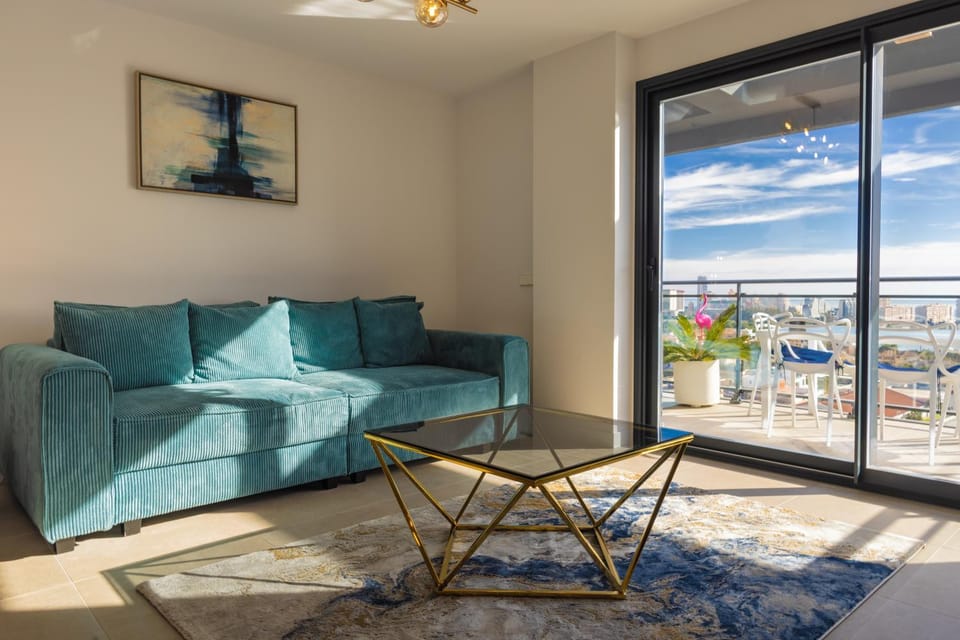 Patio, Day, View (from property/room), Balcony/Terrace, Living room, Seating area, Dining area