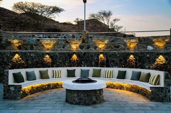 Natural landscape, Seating area