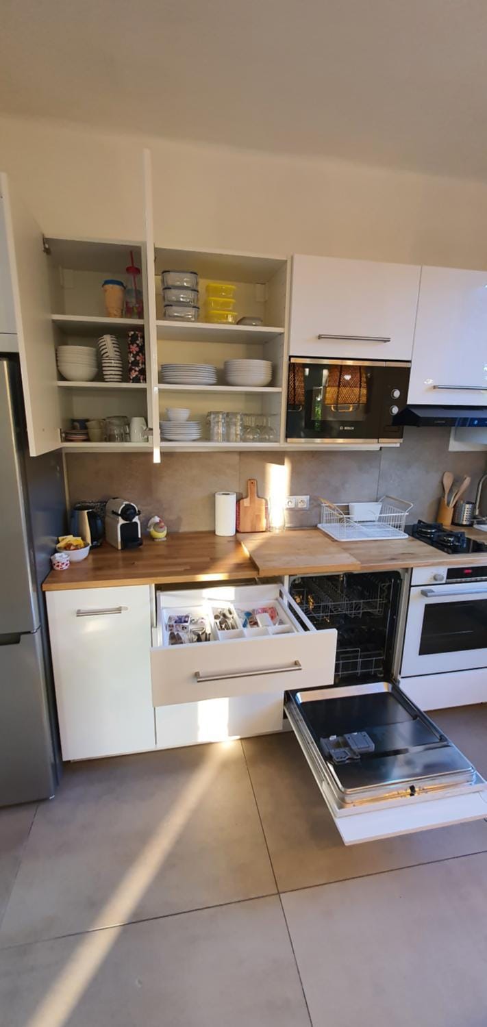 Kitchen or kitchenette, dishwasher, minibar, oven, pet friendly, stove