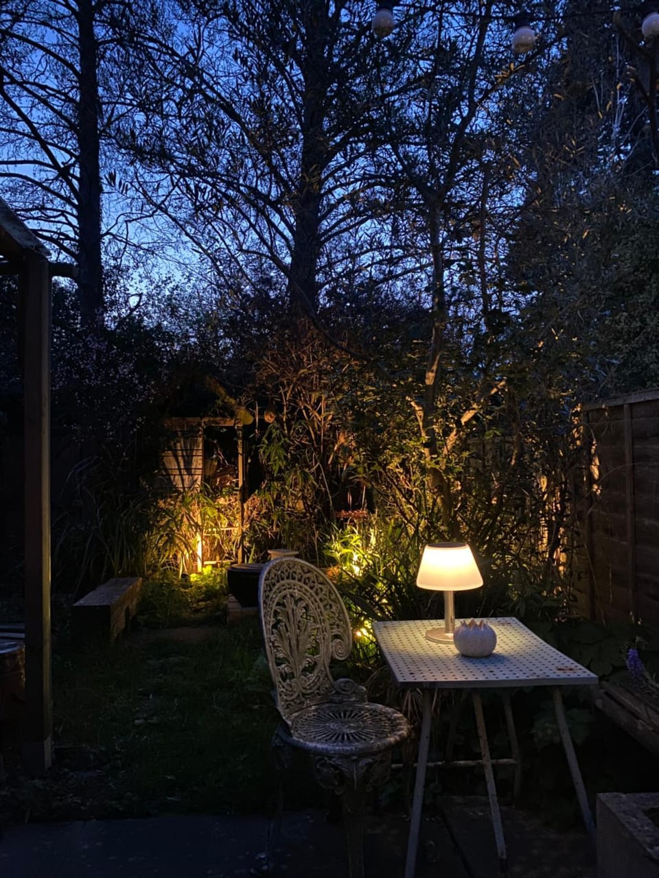 Garden, Seating area