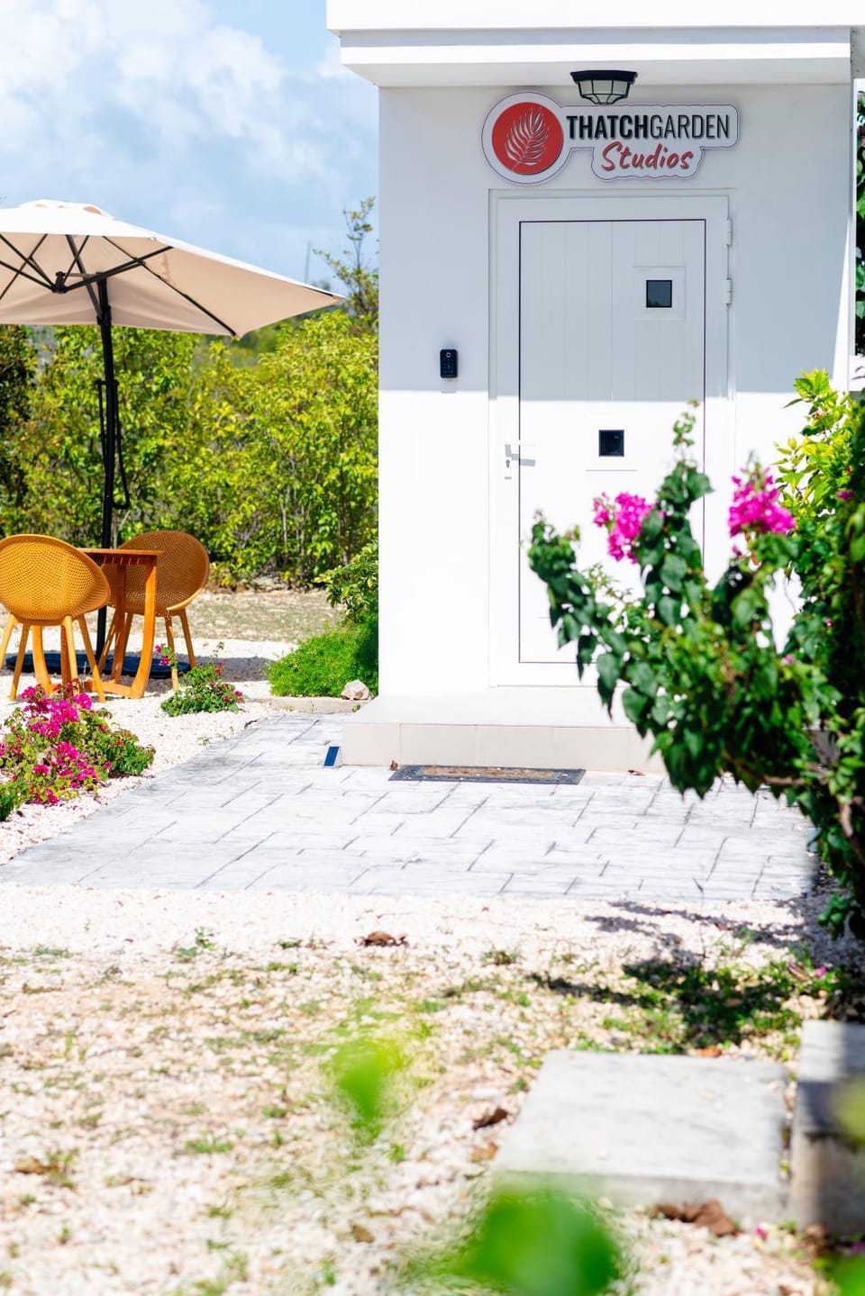 Property building, Garden view