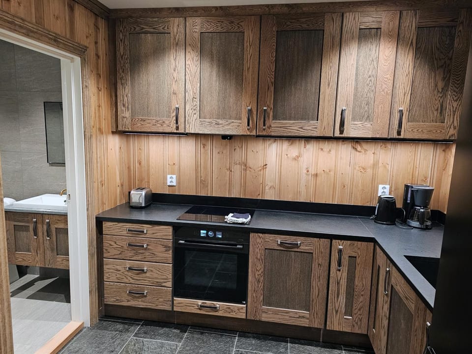 Kitchen or kitchenette, kitchen