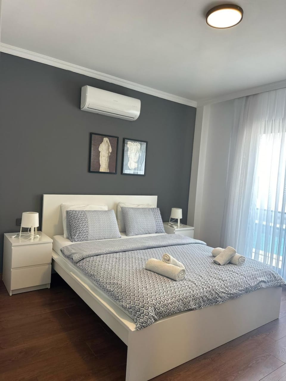 300m to Beach 2 Bedroom Garden Floor Flat with Pool A1 - Yeni Dunya Bodrum Apartment in Muğla Province