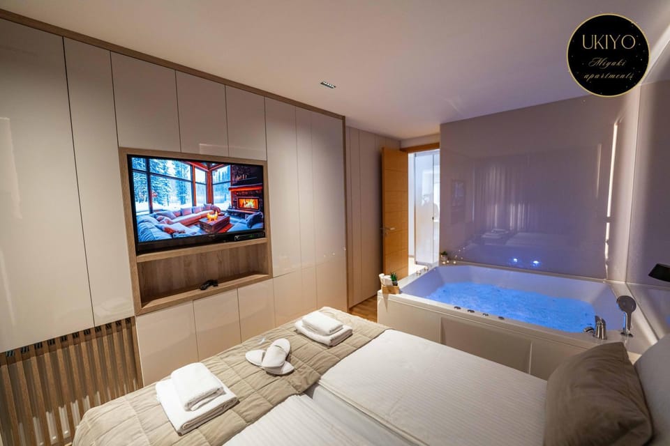 Miyaki Apartments JACUZZI & Ski Access - BJELASNICA Apartment in Federation of Bosnia and Herzegovina