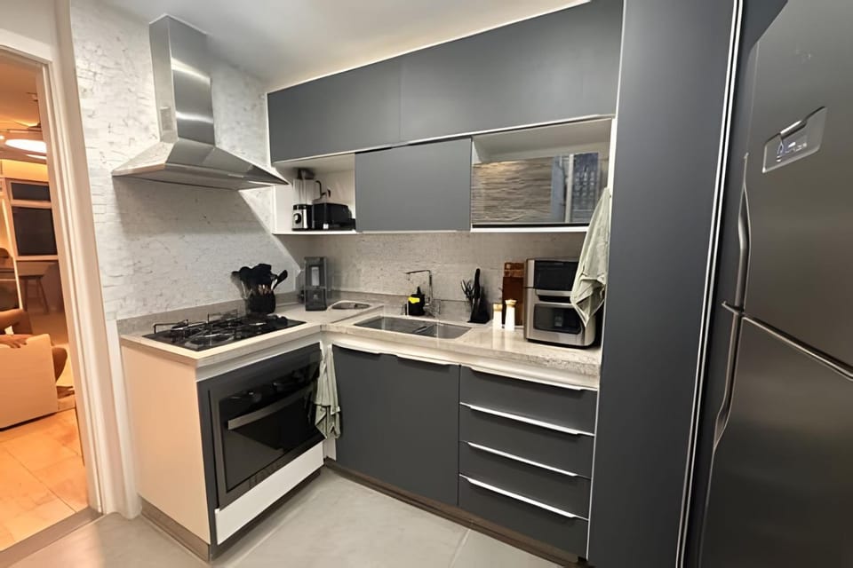 Copacabana New Stylish Apt, Beach Block, Sleeps 6 Apartment in Rio de Janeiro
