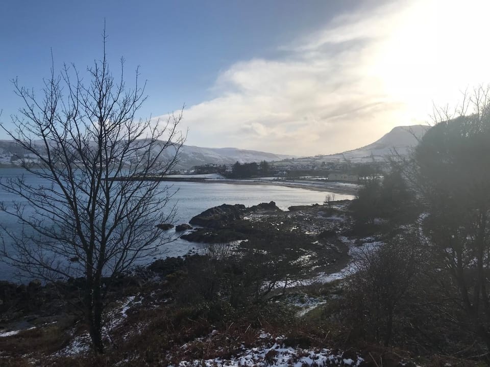 Nearby landmark, Natural landscape, Mountain view, River view, Sea view