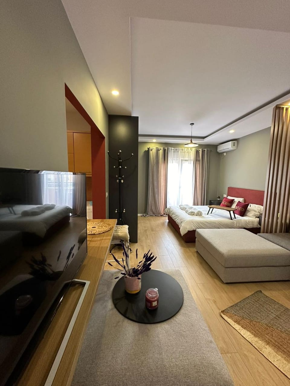 Urban Charm Studio with Balcony Apartment in Tirana