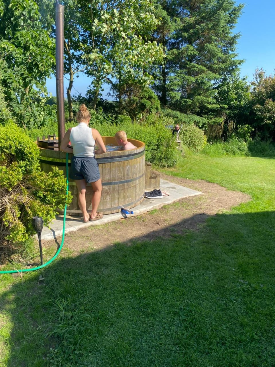 Spring, Natural landscape, Guests, Garden view