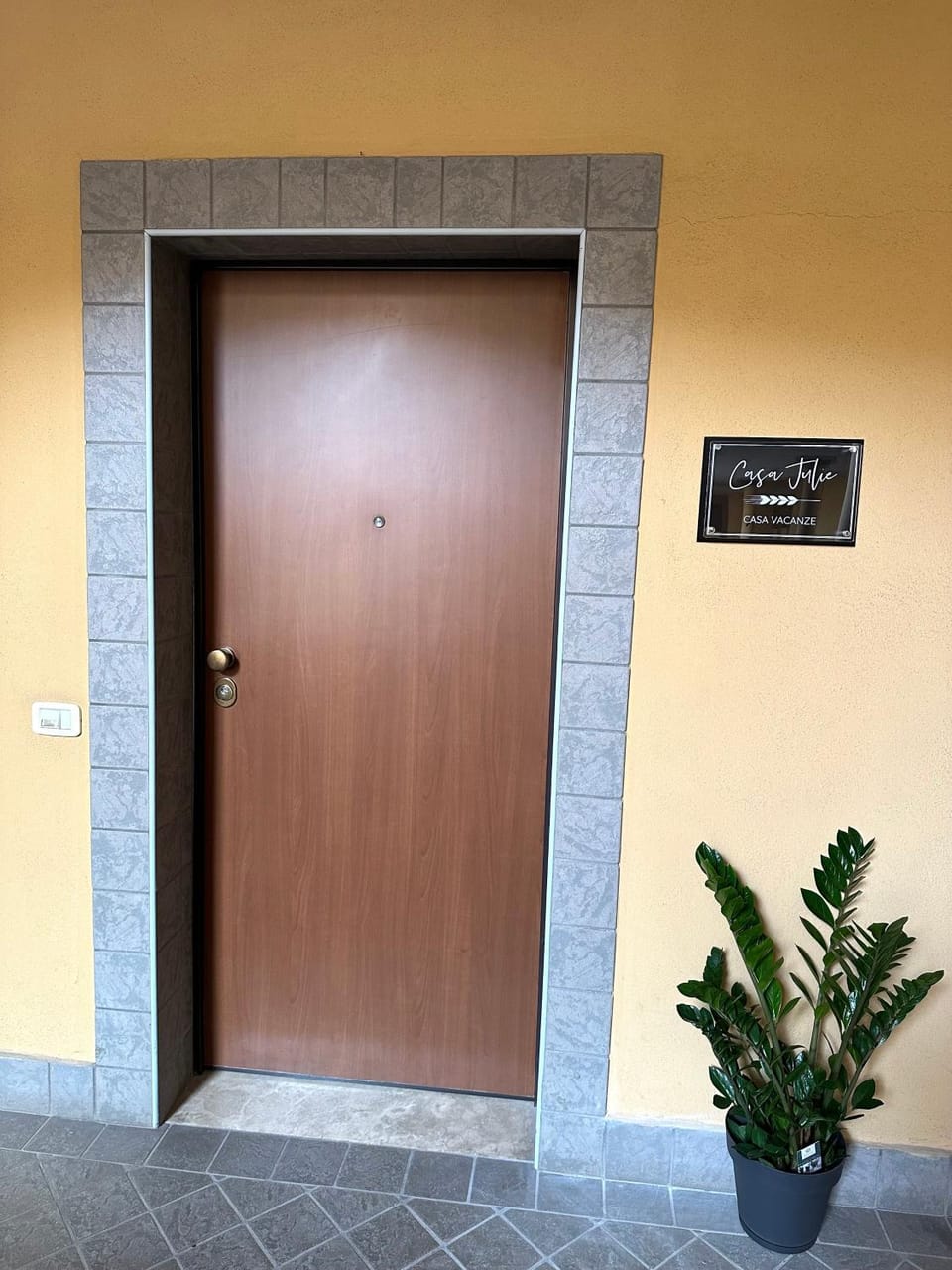 Property building, Patio