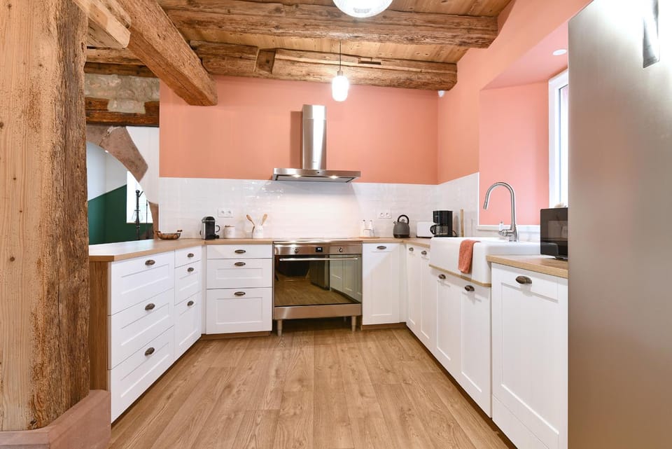 dishwasher, oven, stove, kitchen