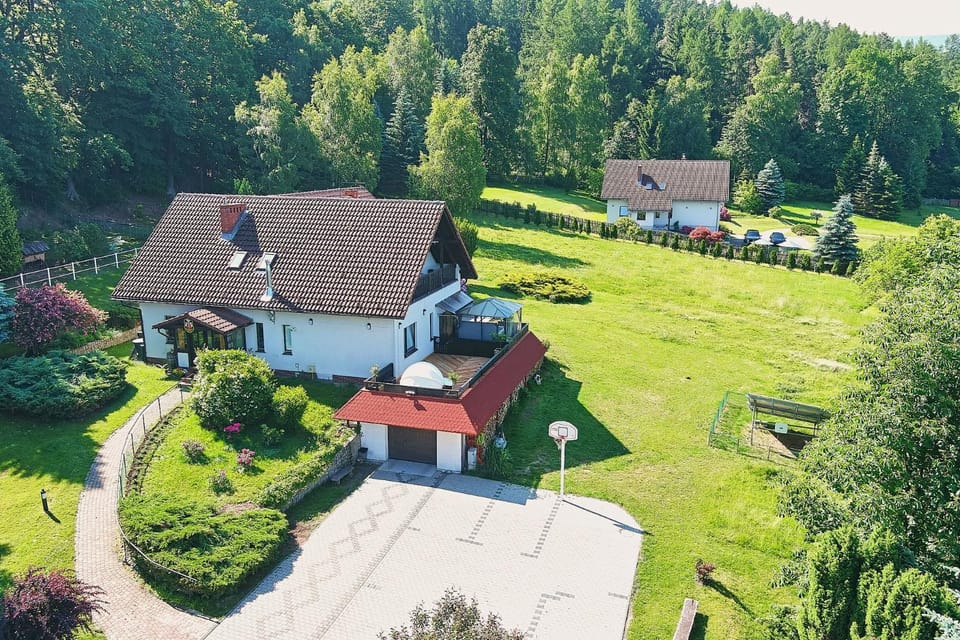 Property building, Garden view