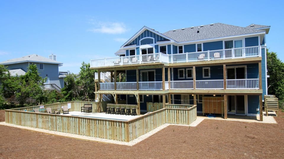 Oceanside, Private Pool, Rec Room, Poolside Bar, DB2, Latitude Adjustment House in Duck